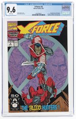 X-FORCE #2 SEPTEMBER 1991 CGC 9.6 NM+.