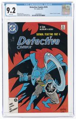 DETECTIVE COMICS #578 SEPTEMBER 1987 CGC 9.2 NM-.