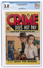 CRIME DOES NOT PAY #98 MAY 1951 CGC 3.0 GOOD/VG.