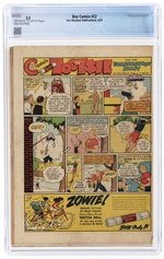 BOY COMICS #22 JUNE 1945 CGC 3.5 VG-.