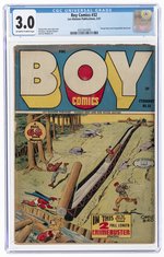 BOY COMICS #32 FEBRUARY 1947 CGC 3.0 GOOD/VG.