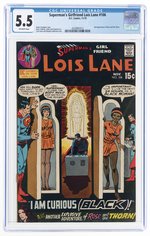 SUPERMAN'S GIRLFRIEND LOIS LANE #106 NOVEMBER 1970 CGC 5.5 FINE-.