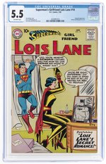 SUPERMAN'S GIRLFRIEND LOIS LANE #14 JANUARY 1960 CGC 5.5 FINE-.