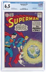 SUPERMAN #144 APRIL 1961 CGC 6.5 FINE+.