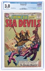 SHOWCASE #27 JULY-AUGUST 1960 CGC 3.0 GOOD/VG (FIRST SEA DEVILS).