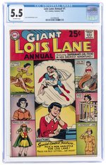 LOIS LANE ANNUAL #1 SUMMER 1962 CGC 5.5 FINE-.