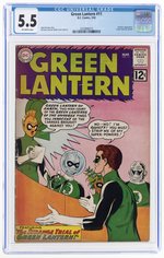 GREEN LANTERN VOL. 2 #11 MARCH 1962 CGC 5.5 FINE-.