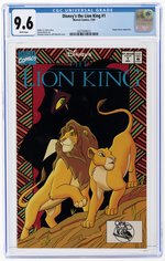 DISNEY'S THE LION KING #1 JULY 1994 CGC 9.6 NM+.