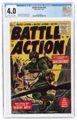 BATTLE ACTION #20 DECEMBER 1955 CGC 4.0 VG.