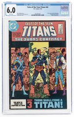 TALES OF THE TEEN TITANS #44 JULY 1984 CGC 6.0 FINE (DICK GRAYSON BECOMES NIGHTWING).