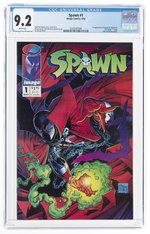 SPAWN #1 MAY 1992 CGC 9.2 NM- (FIRST SPAWN).