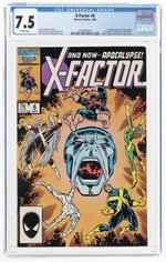 X-FACTOR #6 JULY 1986 CGC 7.5 VF- (FIRST FULL APOCALYPSE).