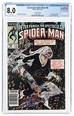 SPECTACULAR SPIDER-MAN #90 MAY 1984 CGC 8.0 VF.