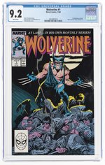 WOLVERINE #1 NOVEMBER 1988 CGC 9.2 NM- (FIRST WOLVERINE AS PATCH).