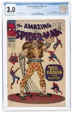 AMAZING SPIDER-MAN #47 APRIL 1967 CGC 3.0 GOOD/VG.