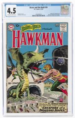 BRAVE AND THE BOLD #34 FEBRUARY-MARCH 1961 CGC 4.5 VG+ (FIRST SILVER AGE HAWKMAN & HAWKGIRL).