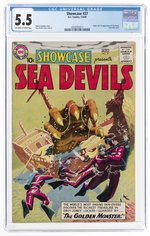 SHOWCASE #27 JULY-AUGUST 1960 CGC 5.5 FINE- (FIRST SEA DEVILS).