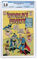 WORLD'S FINEST COMICS #113 NOVEMBER 1960 CGC 3.0 GOOD/VG.