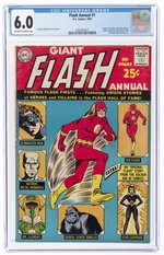 FLASH ANNUAL #1 1963 CGC 6.0 FINE.