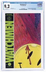 WATCHMEN #1 SEPTEMBER 1986 CGC 9.2 NM- (FIRST RORSCHACH, OZYMANDIAS, DR. MANHATTAN, SILK SPECTRE & NITE OWL).