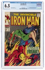 IRON MAN #3 JULY 1968 CGC 6.5 FINE+.