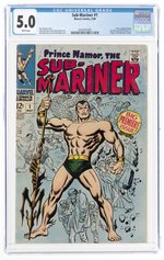 SUB-MARINER #1 MAY 1968 CGC 5.0 VG/FINE.