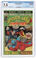 MARVEL TEAM-UP #3 JULY 1972 CGC 7.5 VF-.