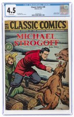 CLASSIC COMICS #28 JUNE 1946 CGC 4.5 VG+ (MICHAEL STROGOFF).