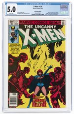 X-MEN #134 JUNE 1980 CGC 5.0 VG/FINE (NEWSSTAND EDITION, PHOENIX BECOMES DARK PHOENIX).