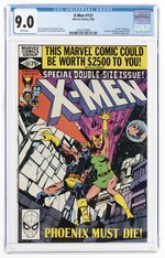 X-MEN #137 SEPTEMBER 1980 CGC 9.0 VF/NM (DEATH OF PHOENIX).