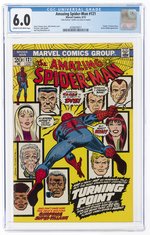 AMAZING SPIDER-MAN #121 JUNE 1973 CGC 6.0 FINE (DEATH OF GWEN STACY).