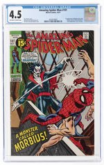 AMAZING SPIDER-MAN #101 OCTOBER 1971 CGC 4.5 VG+ (FIRST MORBIUS).