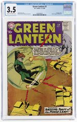 GREEN LANTERN #3 NOVEMBER-DECEMBER 1960 CGC 3.5 VG-.