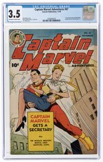 CAPTAIN MARVEL ADVENTURES #67 NOVEMBER 1946 CGC 3.5 VG-.