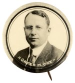 JAMES M. COX PORTRAIT BUTTON HAKE #6.