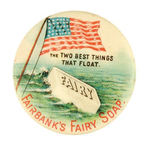 "FAIRBANKS FAIRY SOAP" CHOICE MULTICOLOR FROM 1898-1900.