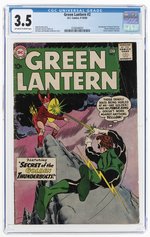 GREEN LANTERN VOL. 2 #2 SEPTEMBER-OCTOBER 1960 CGC 3.5 VG-.