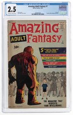 AMAZING ADULT FANTASY #7 DECEMBER 1961 CGC 2.5 GOOD+.