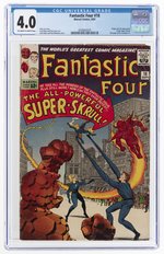 FANTASTIC FOUR #18 SEPTEMBER 1963 CGC 4.0 VG (FIRST SUPER-SKRULL).