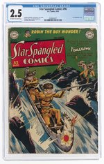 STAR SPANGLED COMICS #96 SEPTEMBER 1949 CGC 2.5 GOOD+.