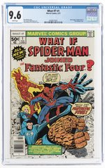 WHAT IF? #1 FEBRUARY 1977 CGC 9.6 NM+.