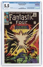 FANTASTIC FOUR #53 AUGUST 1966 CGC 5.5 FINE- (FIRST KLAW).