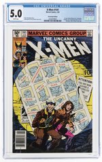 X-MEN #141 JANUARY 1981 CGC 5.0 VG/FINE (NEWSSTAND EDITION, FIRST RACHEL SUMMERS, AVALANCHE, DESTINY & PYRO).