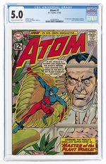 ATOM #1 JUNE-JULY 1962 CGC 5.0 VG/FINE.