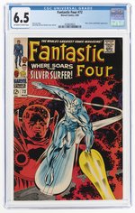 FANTASTIC FOUR #72 MARCH 1968 CGC 6.5 FINE+.