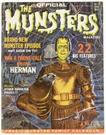 OFFICIAL THE MUNSTERS MAGAZINE - FIRST AND ONLY ISSUE.