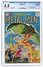 SHOWCASE #37 MARCH-APRIL 1962 CGC 5.5 FINE- (FIRST METAL MEN & DOCTOR WILL MAGNUS).