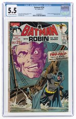 BATMAN #234 AUGUST 1971 CGC 5.5 FINE- (FIRST SILVER AGE TWO-FACE).