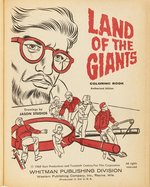 LAND OF THE GIANTS COLORING BOOK.