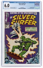 SILVER SURFER #2 OCTOBER 1968 CGC 6.0 FINE.